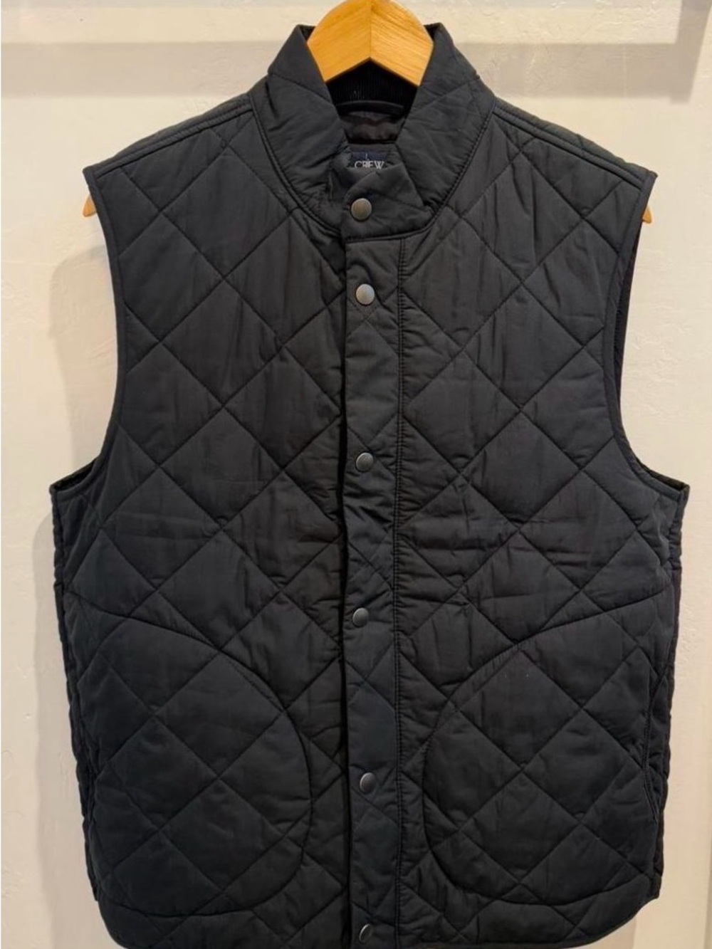 J. Crew Men's Sussex vest - Black - Medium